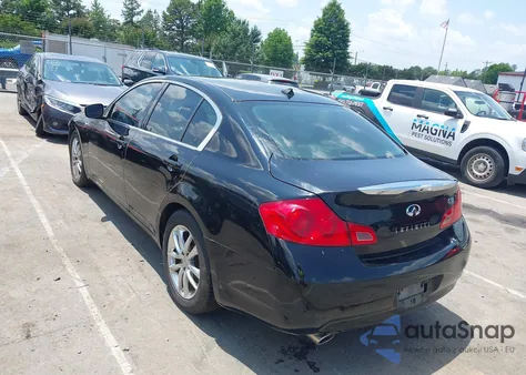 2009 Infiniti G37 Journey from USA, damaged, VIN JNKCV61E09M310990